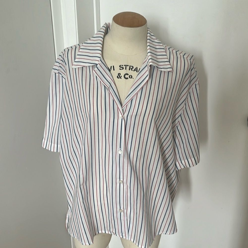 Felicite Striped Button Down‎ - Picture 3 of 9